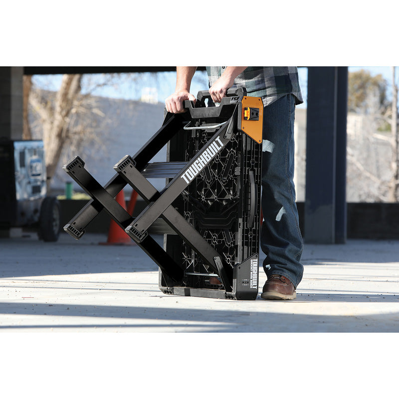 ToughBuilt Établi QuickSet WB-700 - Pliage rapide - 855 × 787 × 603 mm - Noir