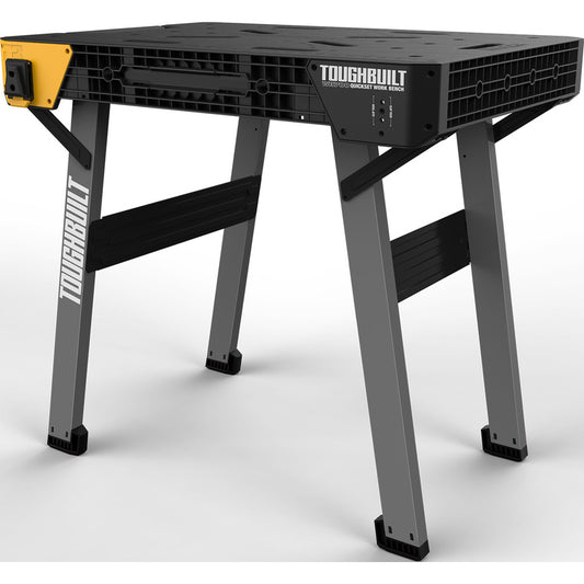 ToughBuilt Établi QuickSet WB-700 - Pliage rapide - 855 × 787 × 603 mm - Noir