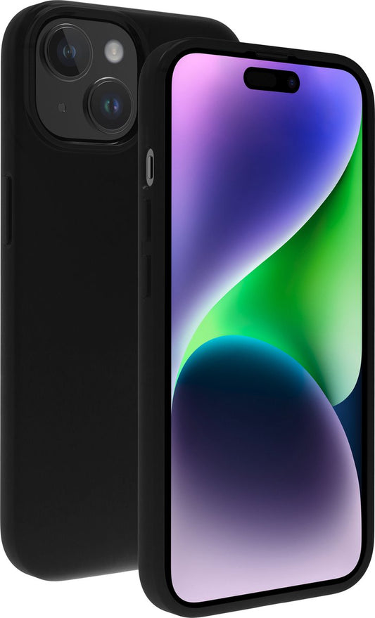 BeHello - iPhone 15 - Coque MagSafe Soft Touch - Noir