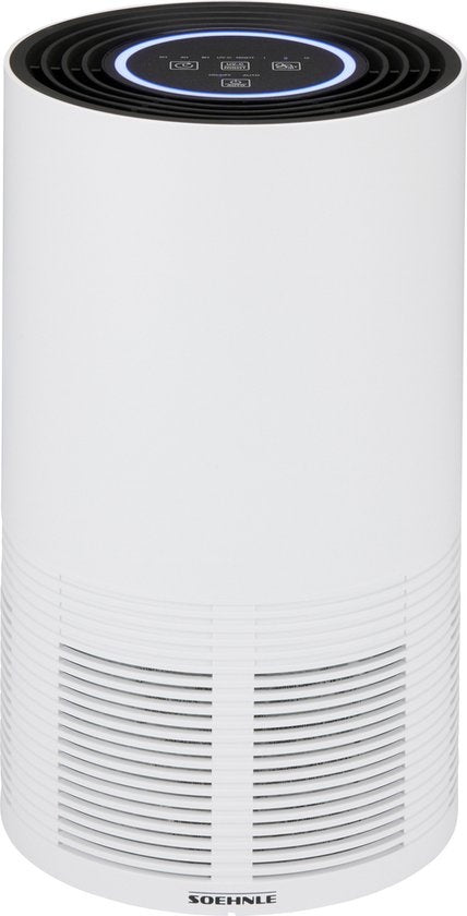Purificateur d'Air Airfresh Clean 400 Soehnle, avec filtre HEPA, 145m3/h, Blanc
