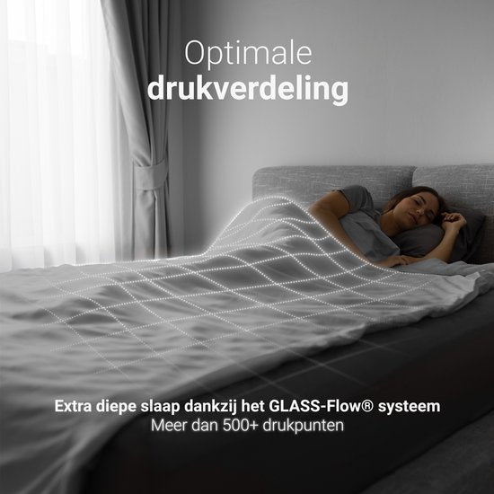 Couverture lestée CozySense® 5 kg - Couverture lestée - Couverture lestée avec répartition de la pression GLASS-Flow® - Couverture lavable incluse - 140x200 cm - Gris