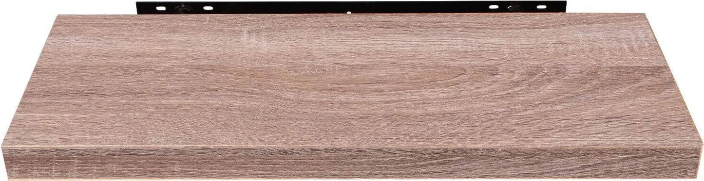 Étagère murale Eugad - Bois - Chêne - 10 kg max. - 100 x 23 x 4 cm