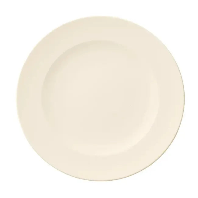 Assiette à dîner Villeroy & Boch For Me 27 cm – Assiette ronde en porcelaine – Porcelaine haut de gamme – Blanche – Lavable au lave-vaisselle et utilisable au micro-ondes