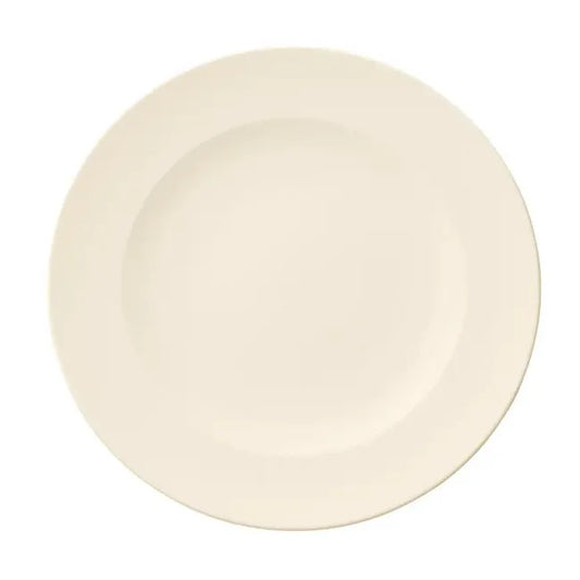 Assiette à dîner Villeroy & Boch For Me 27 cm – Assiette ronde en porcelaine – Porcelaine haut de gamme – Blanche – Lavable au lave-vaisselle et utilisable au micro-ondes