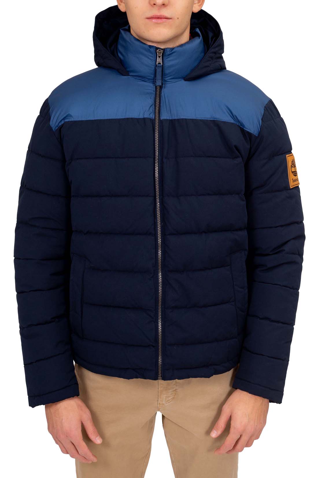 Veste Timberland South Twin - Bleu marine - Avec écusson logo - Taille 3XL