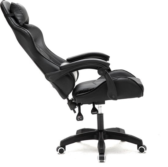 Chaise de jeu Cyclone - chaise de bureau - réglable - noir