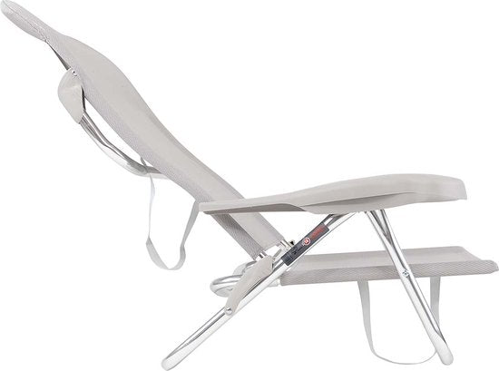 Crespo - Chaise de plage - AL/221 - Gris clair