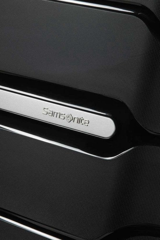 Grande valise - Samsonite Flux - avec extension - Polypropylène - Noir