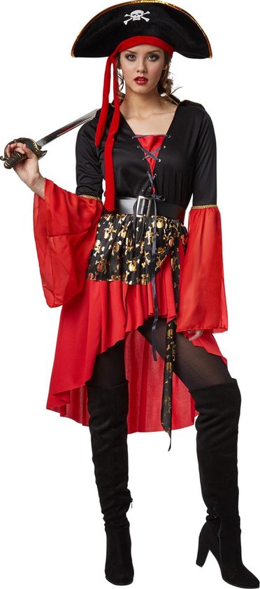 Dressforfun Costume de femme reine des pirates XL - déguisement déguisement halloween tenue de soirée carnaval costume carnaval tenue de soirée - 301777
