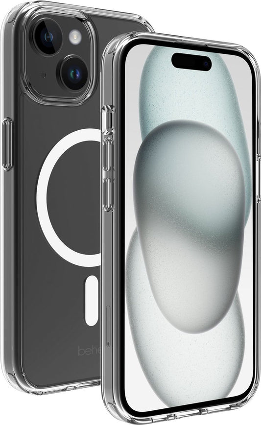 BeHello Case iPhone 15 - MagSafe - Transparent