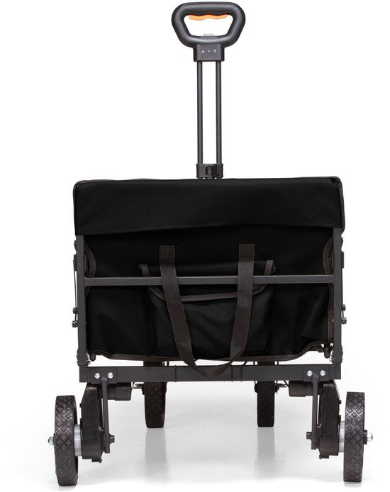 Wagon électrique Mr Fold - XL - pliable - 255L - 100KG de capacité de charge - noir - 5 ans de garantie