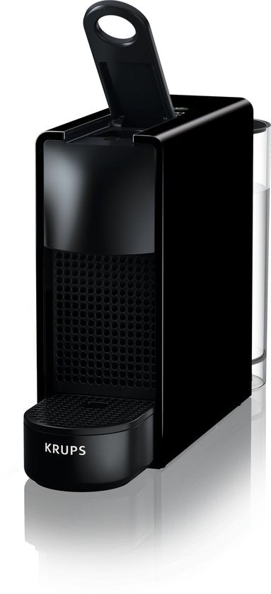 Krups Nespresso Essenza Mini XN1118 - Machine à café à dosettes - Noire - Avec mousseur à lait - Compacte - Pour dosettes Nespresso
