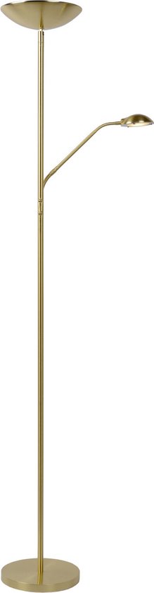 Lucide ZENITH - Lampe de lecture - LED à intensité variable - 3000K - Or mat / Laiton