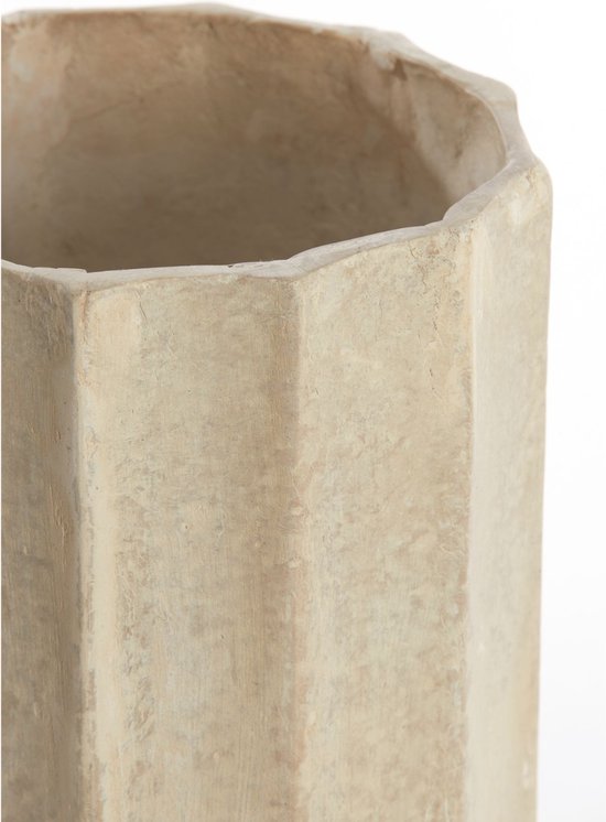 Pot de fleurs Light & Living Salou - Blanc - Ø 22 cm - Moderne