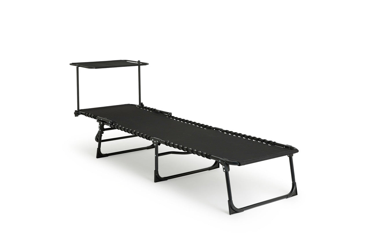 909 Chaise longue d'extérieur avec auvent