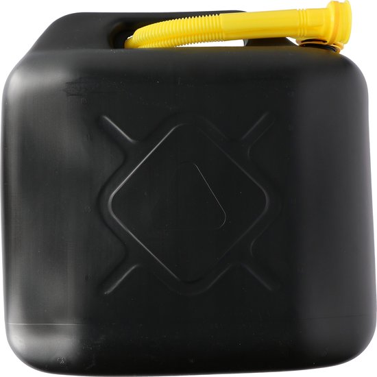 Jerrican All Ride - 20 l - avec bec verseur - noir - pour essence