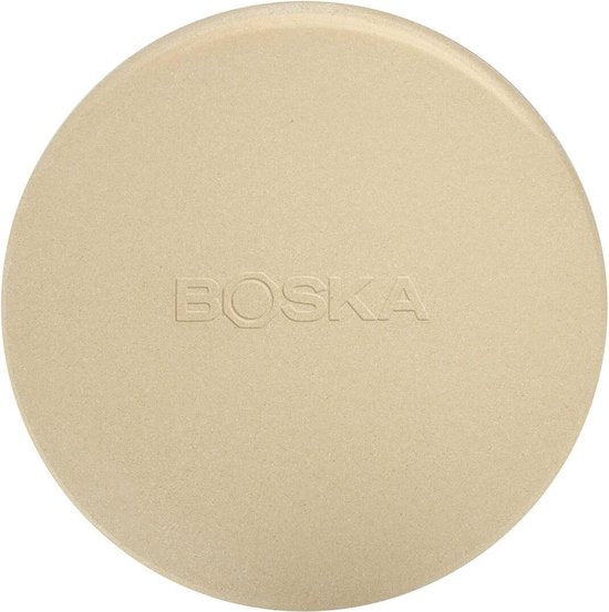 Boska Pizza Stone Deluxe - pour four et BBQ - Pizza croustillante - Ø 29,5 cm - Accessoires BBQ