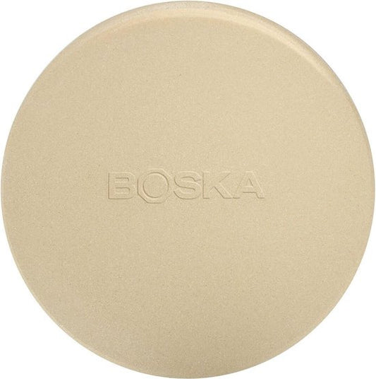 Boska Pizza Stone Deluxe - pour four et BBQ - Pizza croustillante - Ø 29,5 cm - Accessoires BBQ