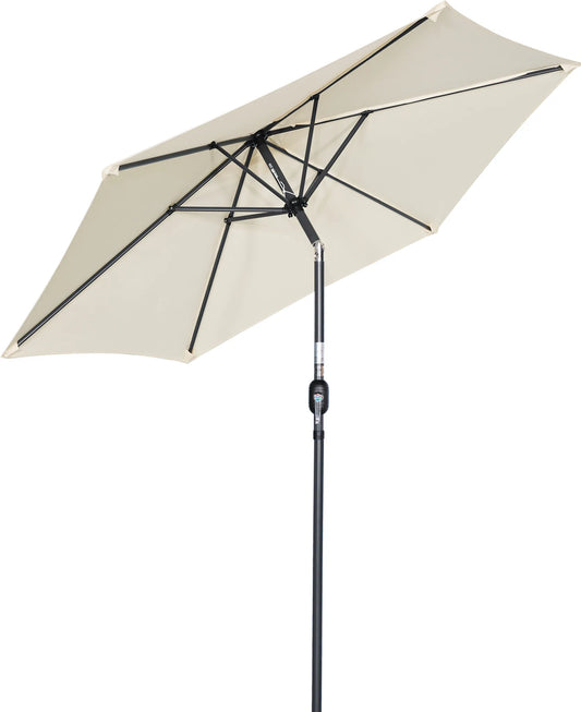 Angel Living Parasol - Ø270 cm - Inclinable - Crème