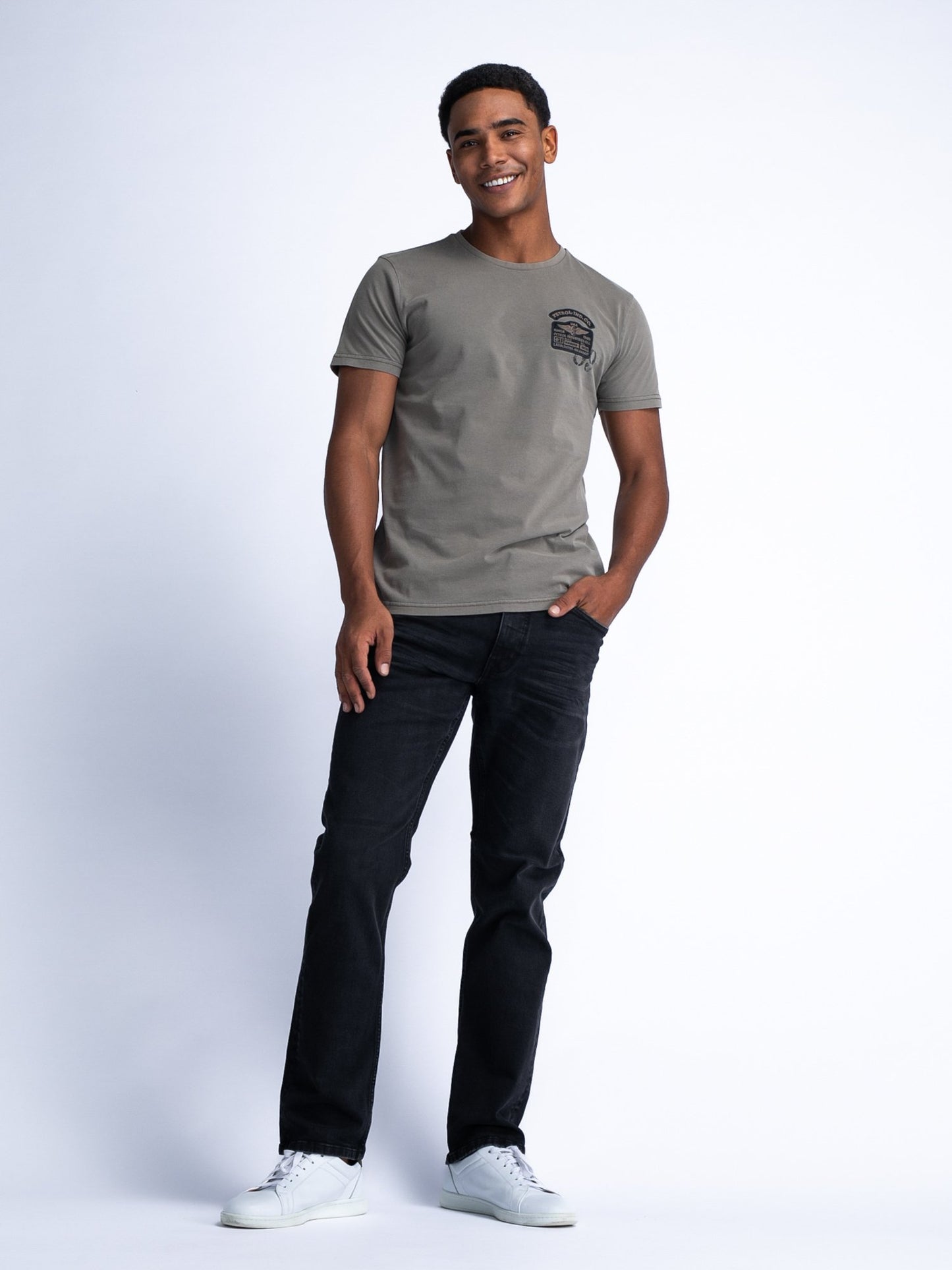 Starling Straight Denim W31-L32 Black Stone - Jean confortable à coupe régulière