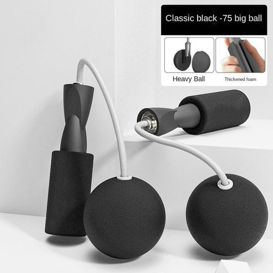 Garpex® Wireless Sports Jump Rope - corde à sauter lestée - corde à sauter de fitness - entraînement - fitness - noir