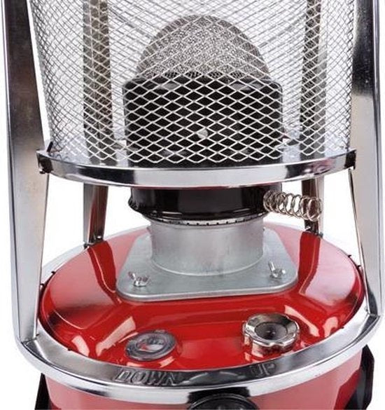 Réchaud portable au kérosène/pétrole Perel - 2600 W - Utilisation extérieure - Robuste et portable - Camping et jardin