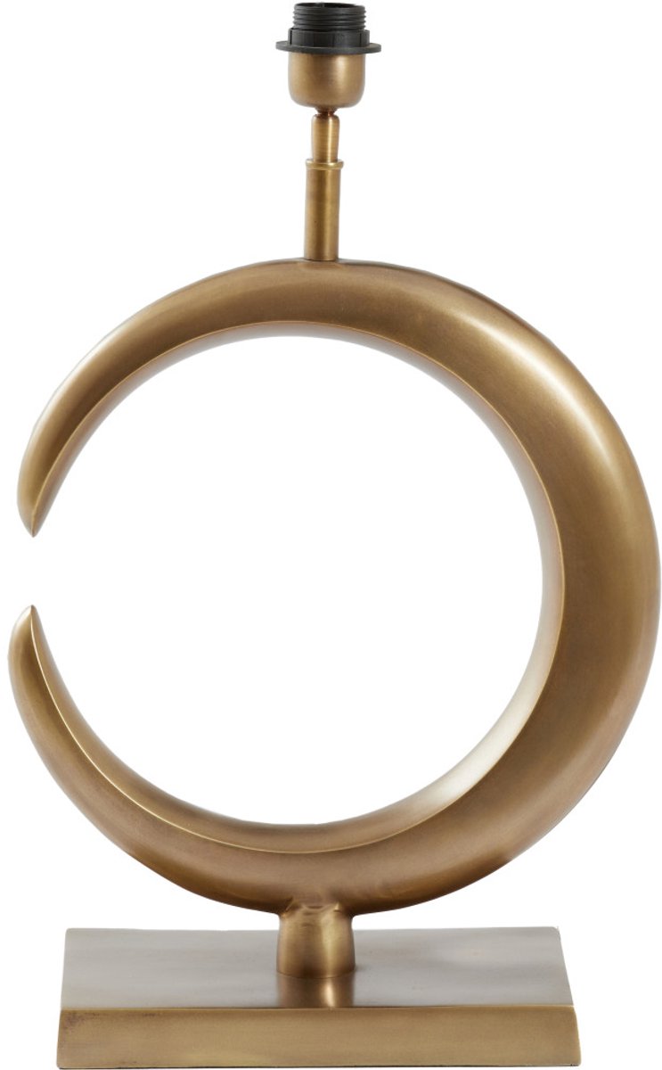 Light & Living Lampe à poser Lune 50cm de haut - Bronze antique