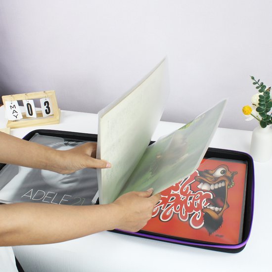 VDD LP Storage Sleeve - Storage System - Vinyl Storage Sleeve - LP Storage Sleeve - Black