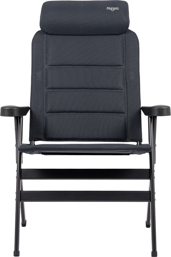 Crespo - Chaise de plage - XL - AP/238 - Air-Deluxe - Compact - Gris - Modèle 2025