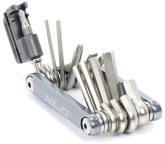Multitool XLC - Outils pour vélo - Modèle de poche - 12 pièces - TO-M07