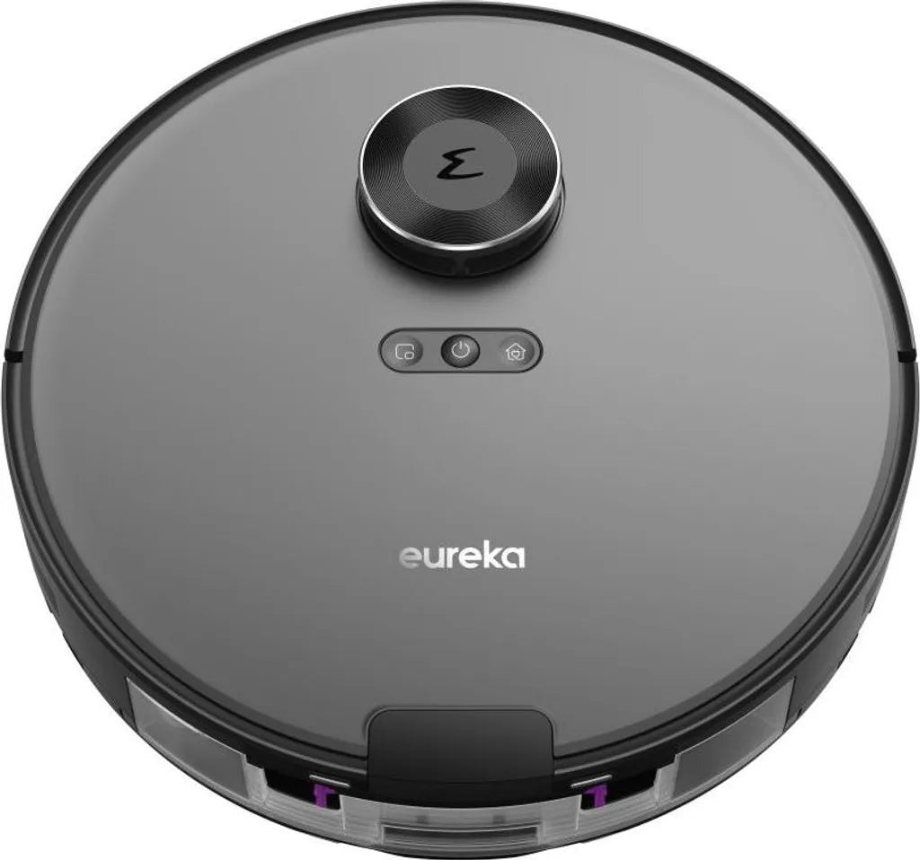 Robot aspirateur Eureka E20 Plus avec fonction lavage - 8 000 Pa - Noir
