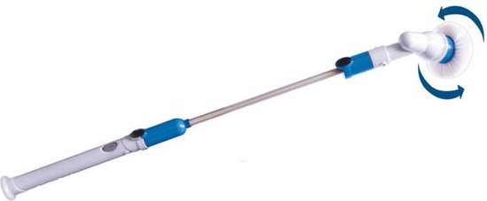 MediaShop Brosse de nettoyage Hurricane Spin Scrubber, turquoise, lot de 7