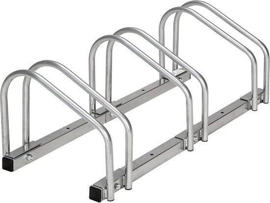 TecTake - porte-vélos pour 3 vélos - acier - stable - 402377