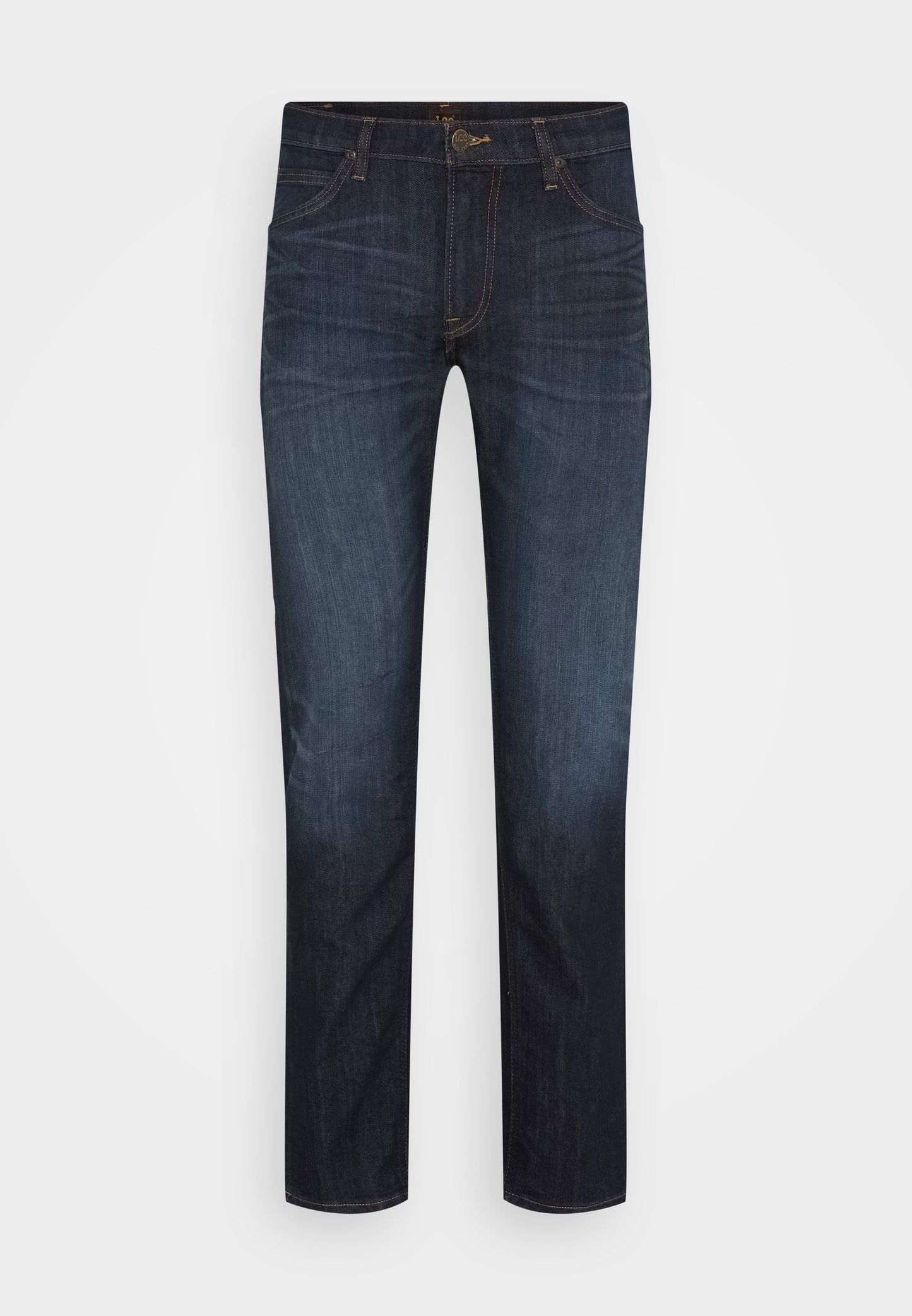 Lee Daren Zip Fly Regular Straight Jeans - Bleu foncé - Taille 34/34
