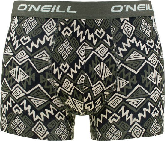 O'Neill boxers 3P hommes ikat & plain green - Taille S