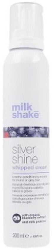 Milk Shake - Après-shampoing moussant Silver Shine pour cheveux blonds et gris (200 ml)