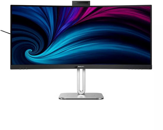 Philips série 6000 34B2U6603CH - Écran incurvé ultra-large - Webcam - Thunderbolt 4 - USB-C 100 W - Smart KVM - 34 pouces