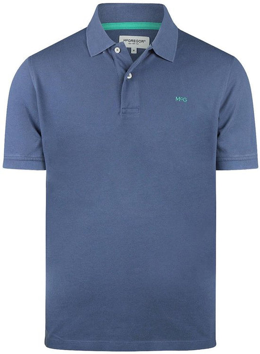 Polo McGregor Classic Polo Vintage Bleu Hommes Taille - M