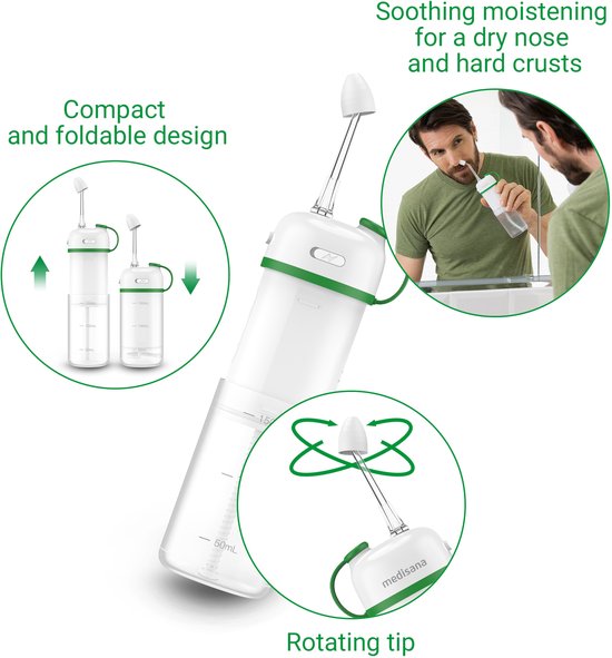 Douche nasale électrique Medisana NI 200 - USB-C