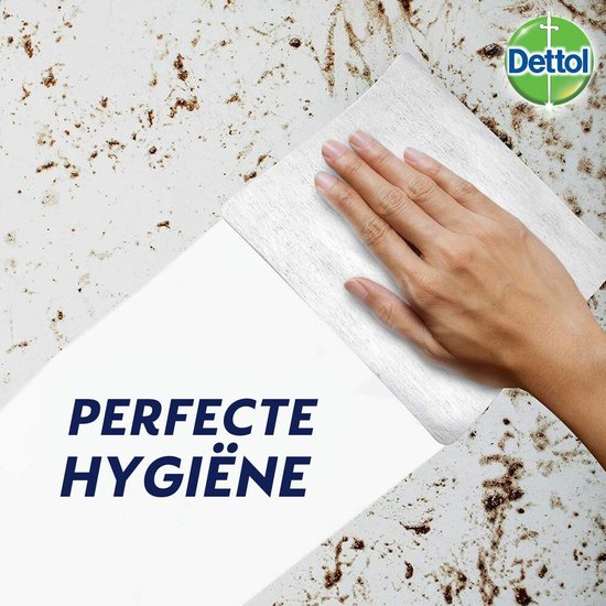 Lingettes nettoyantes multi-usages Dettol Maxi, parfum citron, 110 pièces