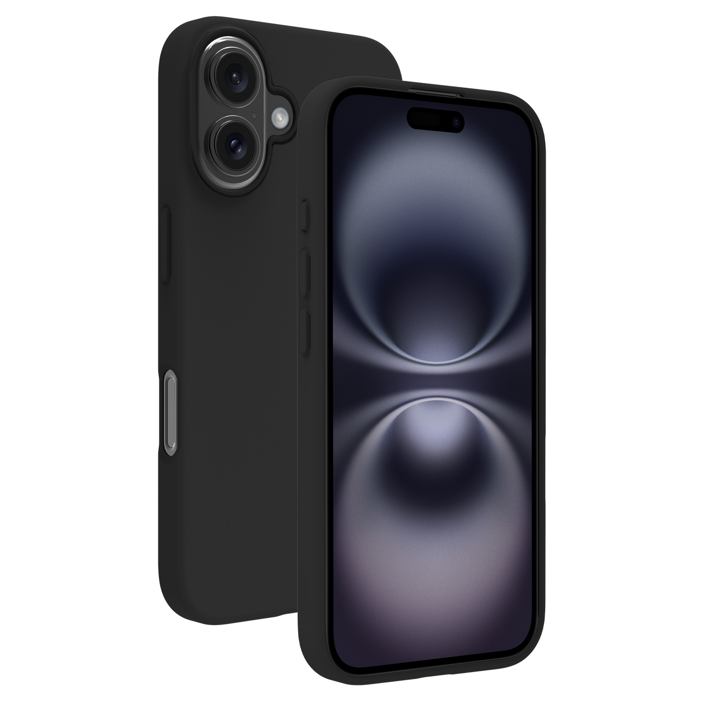 BeHello Case iPhone 16 Soft Touch - MagSafe - Noir