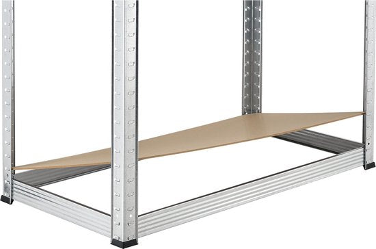 2 pièces Rayonnage pour entrepôts / Rayonnage de stockage - Easy - 160 x 80 x 40 cm