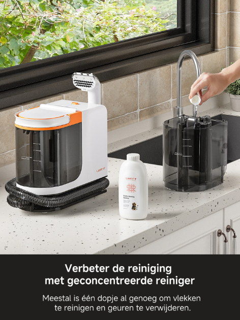 Nettoyeur de moquette UWANT B300pro - Puissance d'aspiration de 18 kPa - Autonettoyant