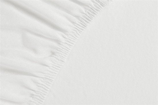 Ambiante - Jersey - Drap housse Boxspring - 180x200 cm - Blanc