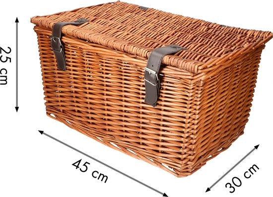 Panier de bicyclette/panier de boulanger Canne