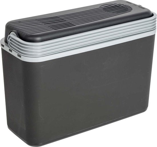 Bo-Camp - Glacière de voiture - Arctique - Gris - Polyéthylène - 12 Volt - 12 Litre