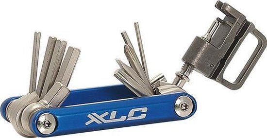 Multitool XLC - Outils pour vélo - Modèle de poche - 12 pièces - TO-M07