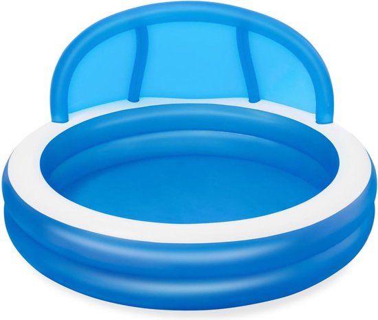 Bestway - Piscine - avec - auvent - Journées d'été - 241 x 140 - cm