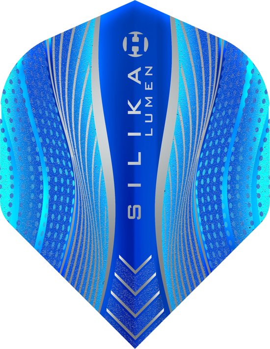 Harrows Silika Lumen NO2 Blue Strong Crystalline Coated - Fléchettes