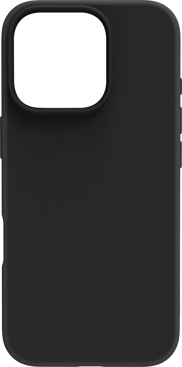 BeHello - iPhone 16 Pro Case Soft Touch - MagSafe - Anneau magnétique - Noir